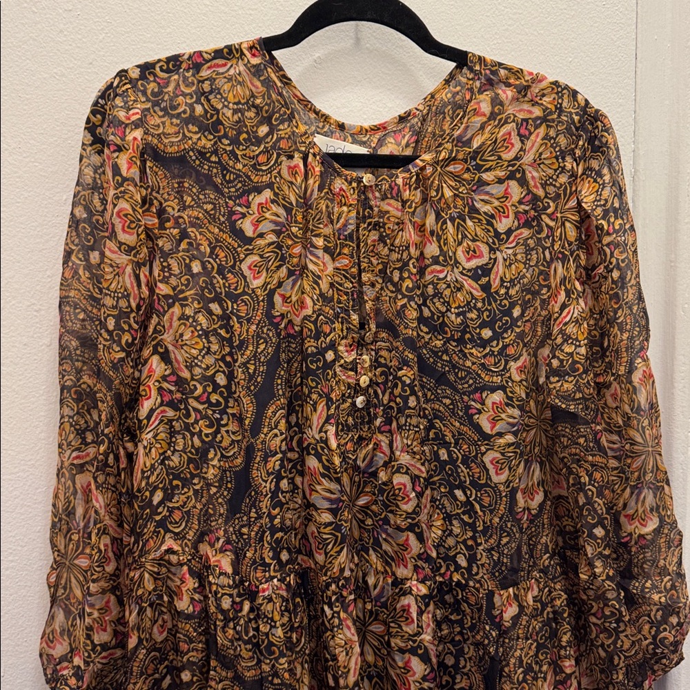 Jade Multicolor Patterned Dress - image 2